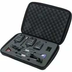 Coffret R-Type CarpOn 2 Détecteurs + Swingers Lumineux Blue/Red -Fox Magasin coffret r type carpon 2 detecteurs swingers lumineux bluered 5