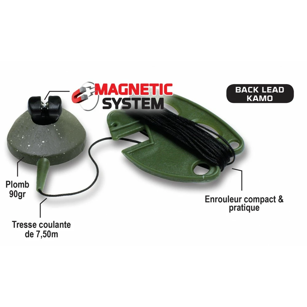 Magnetic Back Lead Kamo FUN FISHING Camouflage 90gr 4 Magnetic Back Lead Kamo FUN FISHING Camouflage 90gr – Image 2