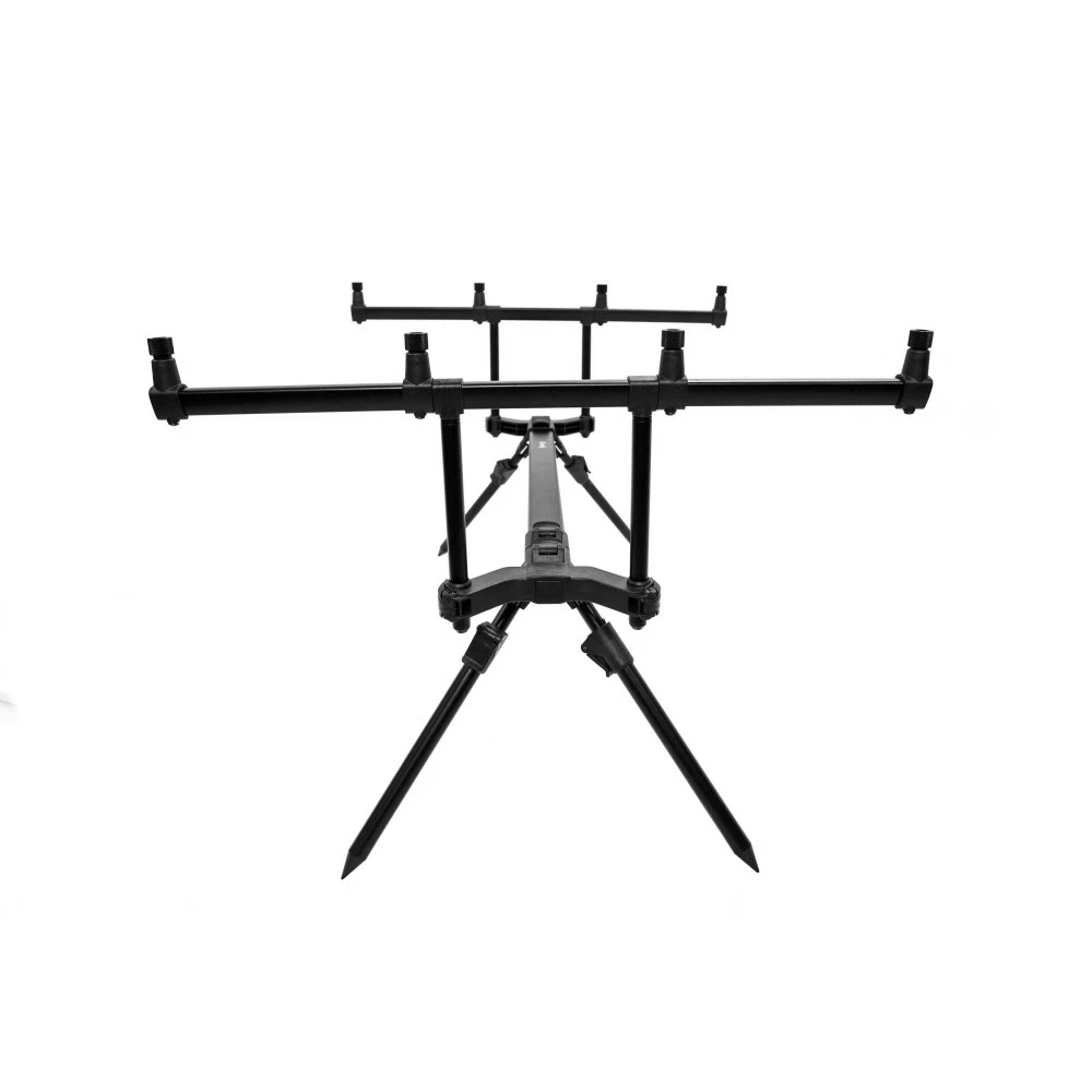 Rod Pod R-TYPE 4 Rods CarpOn Alu Black 7 Rod Pod R-TYPE 4 Rods CarpOn Alu Black – Image 5