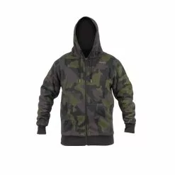 Sweat Avid Carp Distortion Camo Zip Hoodie