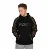 Sweat Fox Black & Camo Raglan Hoody 1 Sweat Fox Black & Camo Raglan Hoody -Fox Magasin sweat fox black camo raglan hoody