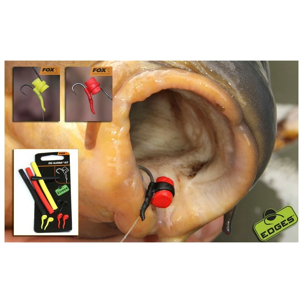 Zig Aligna Fox Edges Kit (noir, Jaune, Rouge) 3 Zig Aligna Fox Edges Kit (noir, Jaune, Rouge)